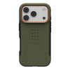 Чехол UAG Civilian для iPhone 17 Pro 6.3" (114545117297) Olive/Orange