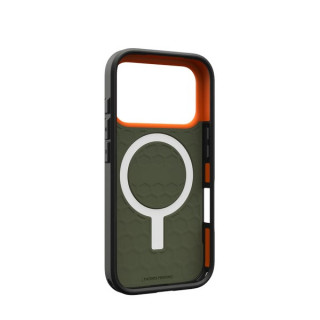 Чехол UAG Civilian для iPhone 17 Pro 6.3" (114545117297) Olive/Orange