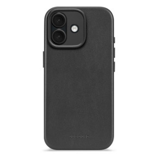 Чехол Decoded Leather Back Cover Mag Case для iPhone 17 (D26IPO17BC1BK) Black