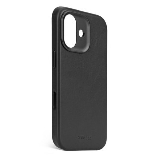 Чехол Decoded Leather Back Cover Mag Case для iPhone 17 (D26IPO17BC1BK) Black