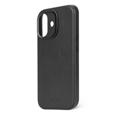Чехол Decoded Leather Back Cover Mag Case для iPhone 17 (D26IPO17BC1BK) Black