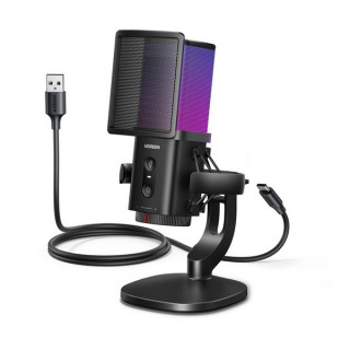 Микрофон настольный Ugreen CM581 USB-C Desktop Microphone 20Hz-20kHz (65629) черный