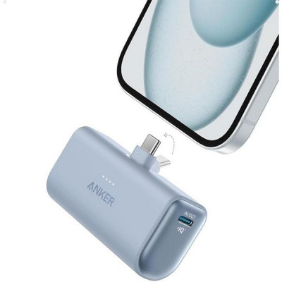 Портативный аккумулятор Anker Nano Power Bank 5000mAh (A1653H31) Blue