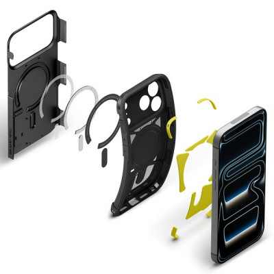 Чехол Spigen Tough Armor T MagFit для iPhone 18 Pro / 17 Pro (ACS12173) Black