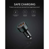 Автомобильное зарядное устройство Aukey Expedition Mix 36W 3A/2xUSB-A/1xUSB-C черный (CC-Y16)