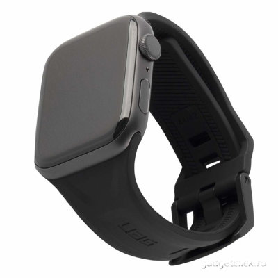 Силиконовый ремешок UAG Scout Strap для Apple Watch 42/44 мм черный