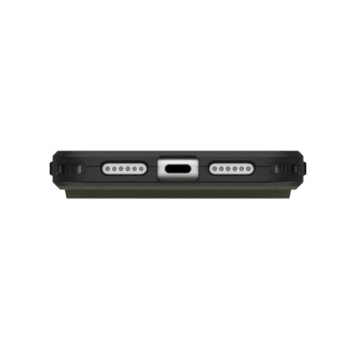 Чехол UAG Civilian для iPhone 17 Pro Max 6.9" (114546117297) Olive/Orange