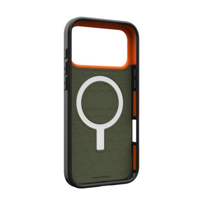 Чехол UAG Civilian для iPhone 17 Pro Max 6.9" (114546117297) Olive/Orange