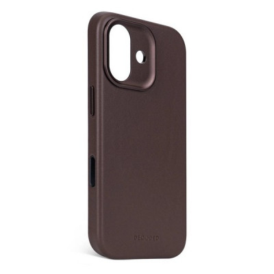 Чехол Decoded Leather Back Cover Mag Case для iPhone 17 (D26IPO17BC1CN) Chocolate Brown