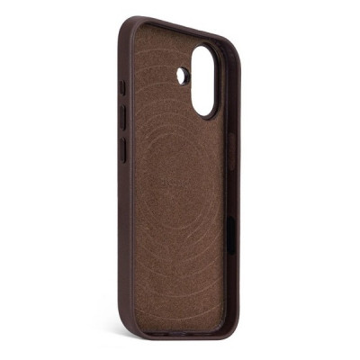 Чехол Decoded Leather Back Cover Mag Case для iPhone 17 (D26IPO17BC1CN) Chocolate Brown