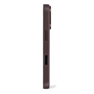 Чехол Decoded Leather Back Cover Mag Case для iPhone 17 (D26IPO17BC1CN) Chocolate Brown