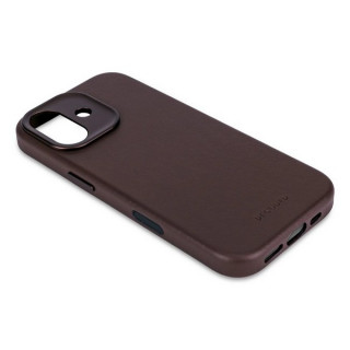 Чехол Decoded Leather Back Cover Mag Case для iPhone 17 (D26IPO17BC1CN) Chocolate Brown