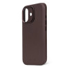 Чехол Decoded Leather Back Cover Mag Case для iPhone 17 (D26IPO17BC1CN) Chocolate Brown