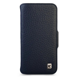 Чехол книжка/бумажник из кожи Vaja Wallet для iPhone 17 Pro Max 6.9" V-Mag Floater Indigo