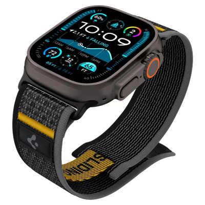 Ремешок Spigen Athlex Air для Apple Watch 49/46/45/44 мм (AMP09033) Black