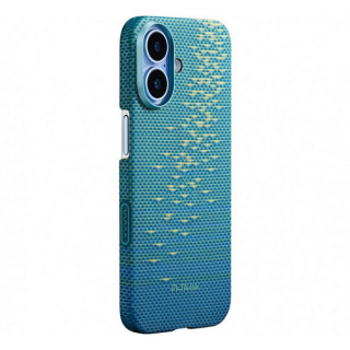 Чехол Pitaka Ultra-Slim Case для iPhone 17 6.3" (KI1702AG) Lucid Blue