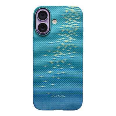 Чехол Pitaka Ultra-Slim Case для iPhone 17 6.3" (KI1702AG) Lucid Blue