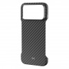 Безрамочный чехол Magssory Aramid Case MagFit для iPhone 18 Pro Max (CFB058b) Black