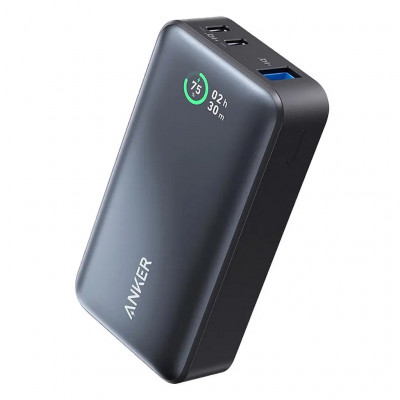 Внешний аккумулятор Anker 533 Power Bank 10000 мАч (A1256H11) черный