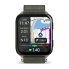 Garmin Venu X1 темно зеленый с титановой задней крышкой и зеленым нейлоновым ремешком (010-02980-01/010-02980-03)