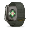 Garmin Venu X1 темно зеленый с титановой задней крышкой и зеленым нейлоновым ремешком (010-02980-01/010-02980-03)
