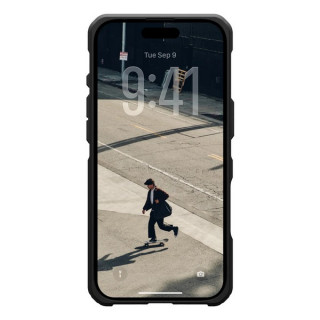 Чехол UAG Metropolis LT для iPhone 17 Air 6.5" (114520113940) черный (Kevlar Black)