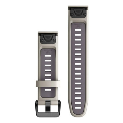 Ремешок силиконовый Garmin QuickFit 20 мм (010-13279-05) Light Sand/Deep Orchid