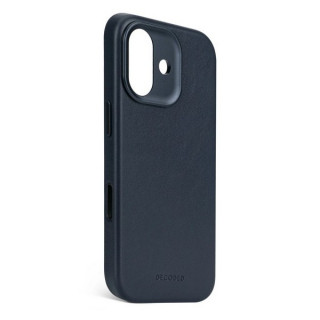 Чехол Decoded Leather Back Cover Mag Case для iPhone 17 (D26IPO17BC1NW) Navy Shadow