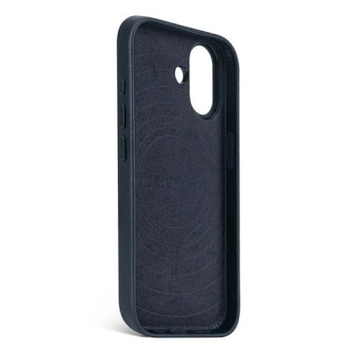 Чехол Decoded Leather Back Cover Mag Case для iPhone 17 (D26IPO17BC1NW) Navy Shadow