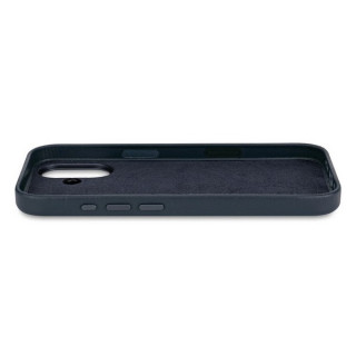 Чехол Decoded Leather Back Cover Mag Case для iPhone 17 (D26IPO17BC1NW) Navy Shadow