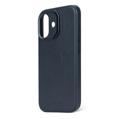 Чехол Decoded Leather Back Cover Mag Case для iPhone 17 (D26IPO17BC1NW) Navy Shadow