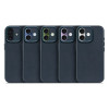 Чехол Decoded Leather Back Cover Mag Case для iPhone 17 (D26IPO17BC1NW) Navy Shadow