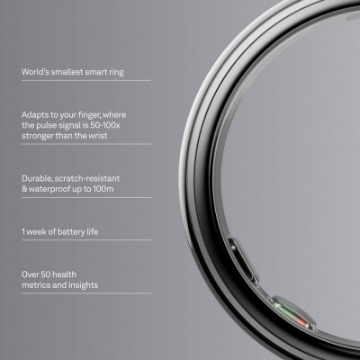 Умное кольцо Oura Ring Gen 5 Silver 10