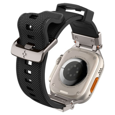 Ремешок Spigen DuraPro Armor PU для Apple Watch 49/45/44/42 мм (AMP07591) Black