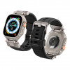 Ремешок Spigen DuraPro Armor PU для Apple Watch 49/45/44/42 мм (AMP07591) Black