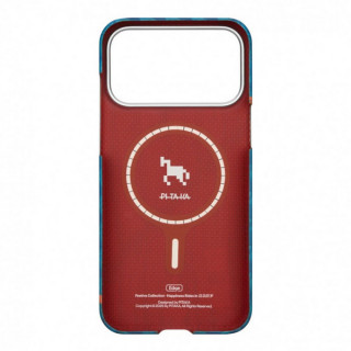 Чехол Pitaka Happiness Rides Ultra-Slim Case для iPhone 17 Pro 6.3" (HR1702P) Indigo