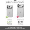 Чехол UAG Trooper MagFit для iPhone 18 Pro/17 Pro 6.3" (114521114G31) Clear/Ash