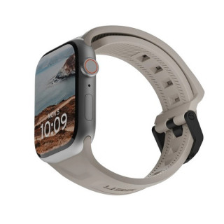 Ремешок силиконовый UAG Scout Silicone для Apple Watch 49/46/45/44 мм титан (Titanium) 191488113636