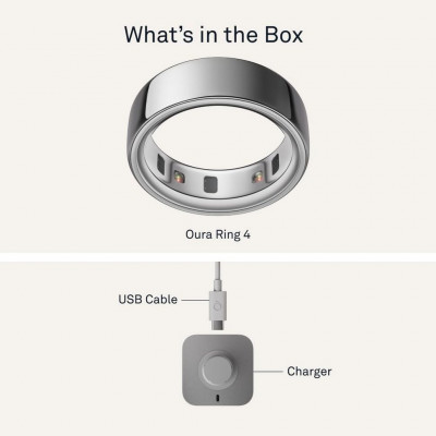 Умное кольцо Oura Ring Gen 4 Silver 12