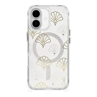Чехол Uniq Coehl IML MagSafe для iPhone 17 Maree Sparkling Silver (IP6.3(2025)-MAMSSIL)