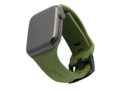 Силиконовый ремешок UAG Scout Strap для Apple Watch 42/44 мм оливковый