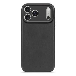Чехол Decoded Leather Back Cover Mag Case для iPhone 17 Pro (D26IPO17PBC1BK) Black