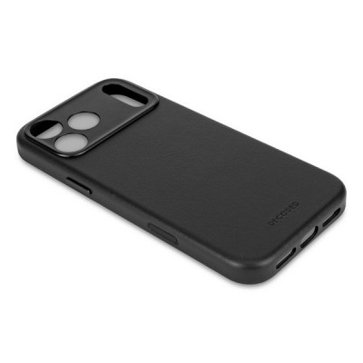 Чехол Decoded Leather Back Cover Mag Case для iPhone 17 Pro (D26IPO17PBC1BK) Black