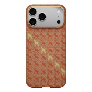 Чехол Pitaka Happiness Rides Ultra-Slim Case для iPhone 17 Pro Max 6.9" (HR1701PM) Amber