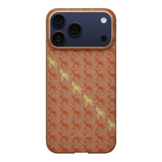 Чехол Pitaka Happiness Rides Ultra-Slim Case для iPhone 17 Pro Max 6.9" (HR1701PM) Amber
