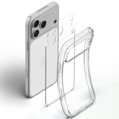 Чехол Spigen Ultra Hybrid для iPhone 18 Pro Max / 17 Pro Max (ACS12116) Crystal Clear