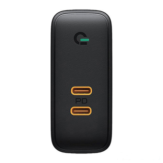 Сетевое зарядное устройство Aukey PA-D5 Focus Duo, PD, 63 Вт черный