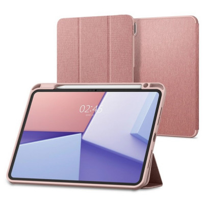 Чехол Spigen Urban Fit для iPad Pro 11 (2024) ACS07021 Rose Gold