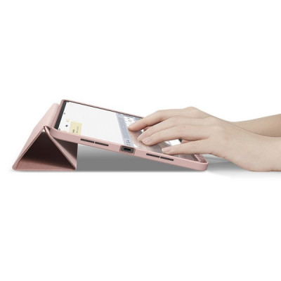 Чехол Spigen Urban Fit для iPad Pro 11 (2024) ACS07021 Rose Gold