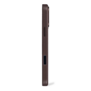 Чехол Decoded Leather Back Cover Mag Case для iPhone 17 Pro (D26IPO17PBC1CN) Chocolate Brown